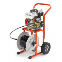 RIDGID KJ-2200 Motorová tlaková vodná čistička pre potrubia 32-150 mm 