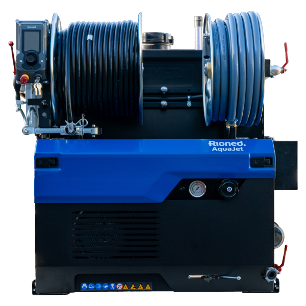 Novinka • Rioned AquaJet vstavaná vysokotlaková čistička do Ø 350 mm