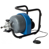 Rioned FlexMatic+ bubnová špirálová čistička potrubí, Ø 12-75 mm