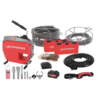 Rothenberger R600 VarioClean akumulátorová špirálová čistička, Ø 20–150 mm